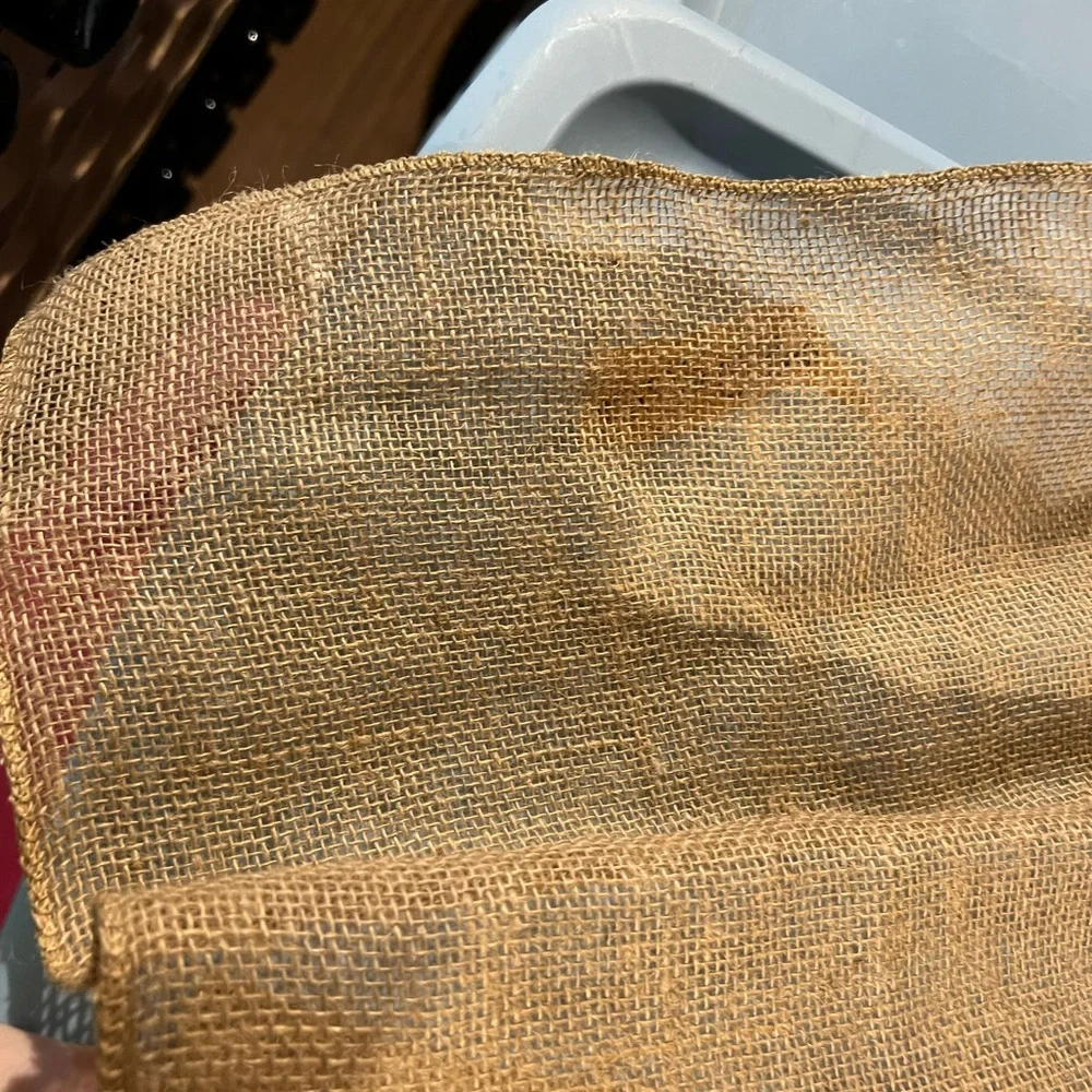 Natural Burlap table runner